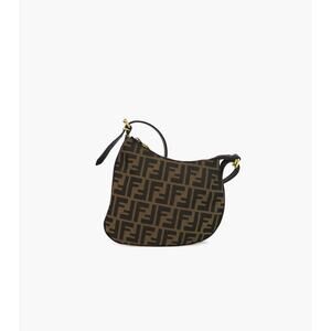 FENDI Zucca Oyster Shoulder Bag A-A14430